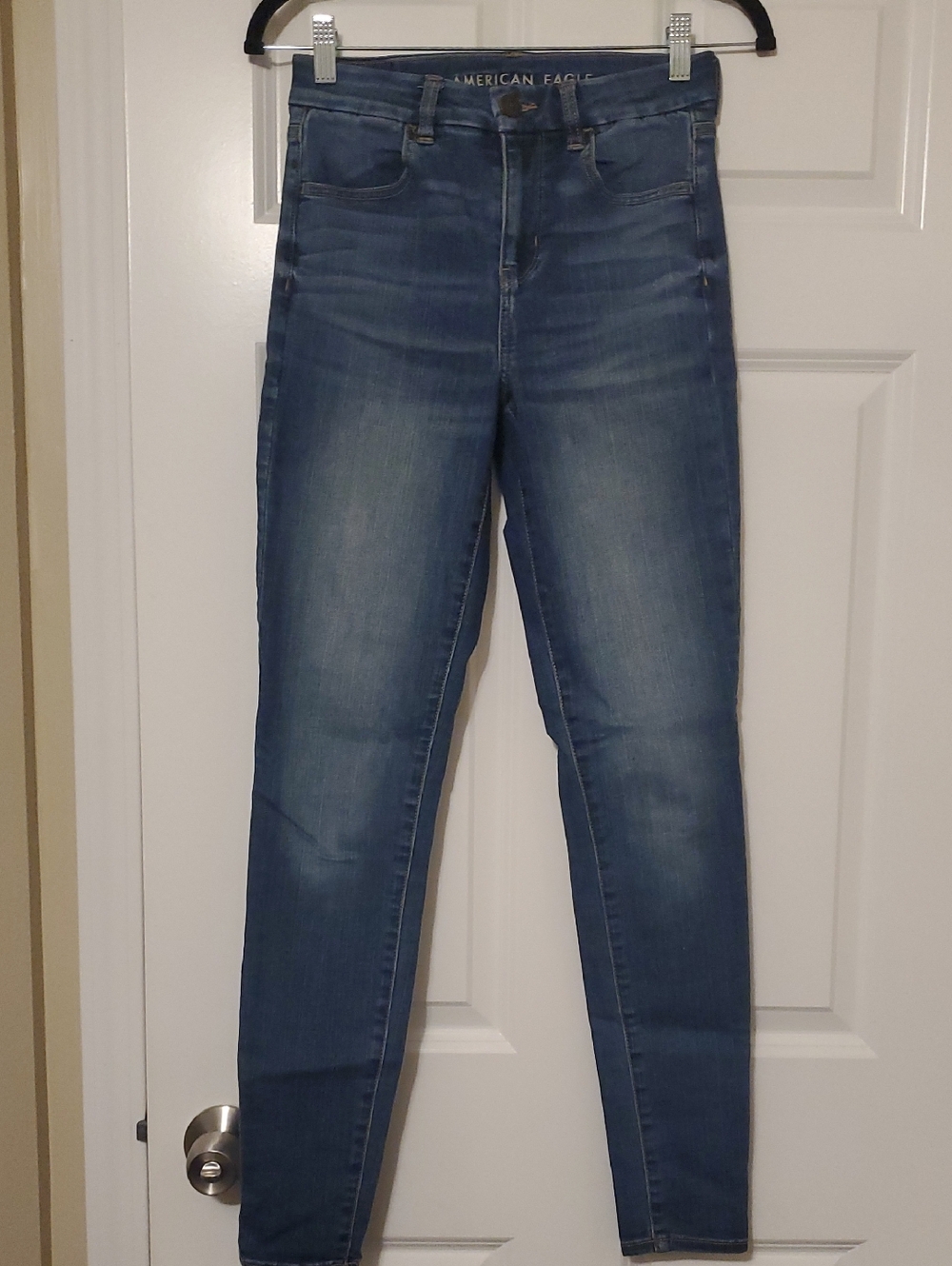 American Eagle Outfitters Curvy Super Hi-Rise Jeggings 2 Long